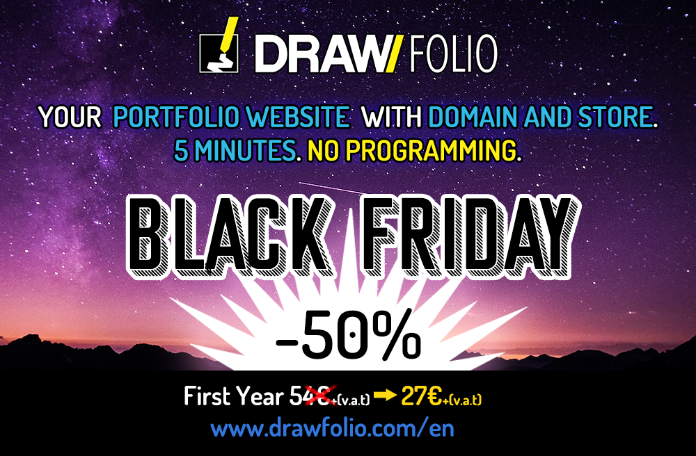 BLACK FRIDAY: -50% until Sunday