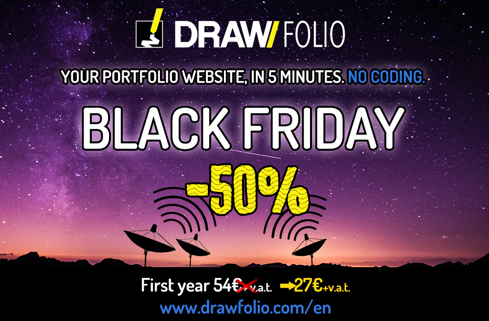 BLACK FRIDAY: -50% until Sunday