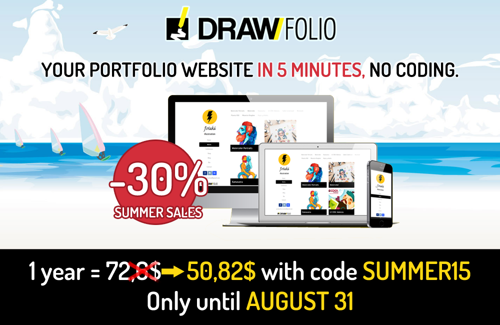 Summer sale: -30% until August 31