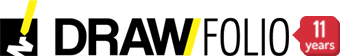 Logo drawfolio black