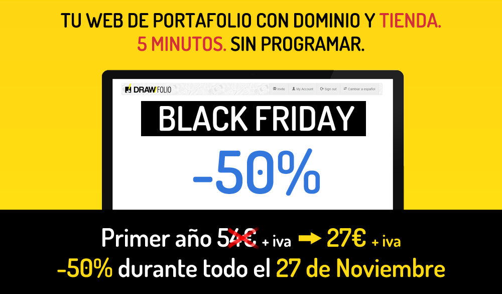 BLACK FRIDAY: -50% durante 24 horas