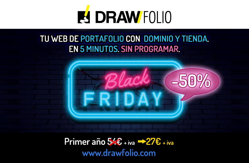 BLACK FRIDAY: -50% hasta el Domingo