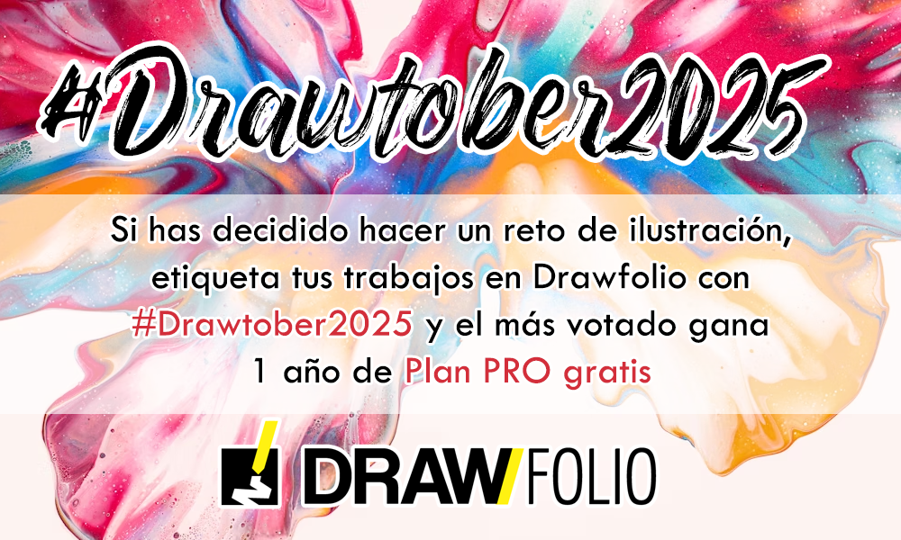 Etiqueta tus trabajos de #Drawtober2025"