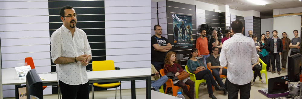 Presentación en Manhattan Comics