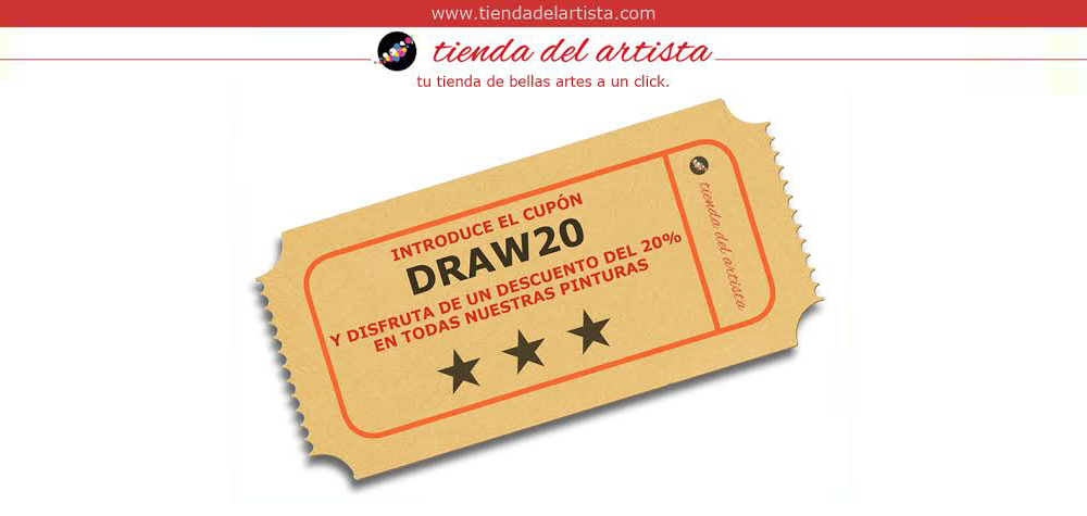 Descuento exclusivo del 20% en tiendadelartista.com